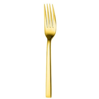 1880 Hospitality B408FDNF Chef's Table Gold Dinner Fork - Dozen