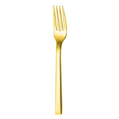 1880 Hospitality B408FSLF Chef's Table Gold Salad Fork - Dozen