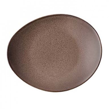 1880 Hospitality L6753059358 Rustic Chestnut 11.5" Oval Plate - 12/CS