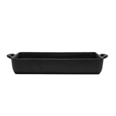 Vertex China OB-BK34 Obsidian 34 Oz. Baking Dish