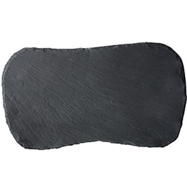 Vertex China S-O28 Slate 16" x 7.5" Oyster Platter - 6 / CS