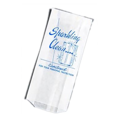 S. Walter Packaging SWP-8A04 3.5 x 1.5 x 7.8" Glass Bag - 2000 / CS