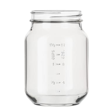 Libbey 92455 Infinium Classic 16 Oz. Plastic Mason Jar