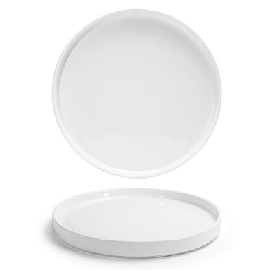 FOH DDP076WHP22 Soho Porcelain White 9" Plate - 6 / CS