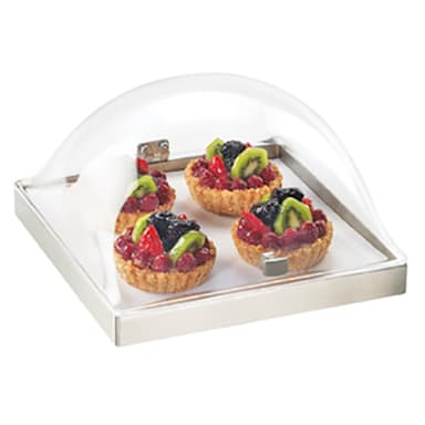 Cal-Mil 3329-12-55 Square Cold Sampler Display with Flip Lid