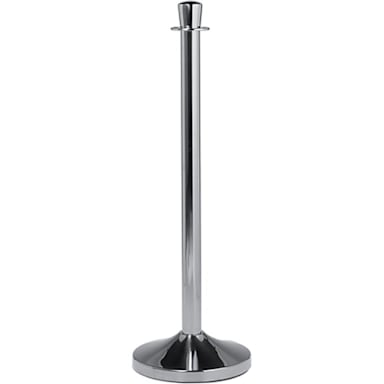American Metalcraft RSCLC Classic Chrome Base/Post Barrier System Set