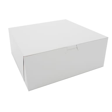 Southern Champion Tray 0973 White 10 x 10 x 4 Bakery Box