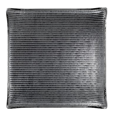 Steelite 6588B438 Smoke Shikku 6-1/2" x 6-1/2" Tray