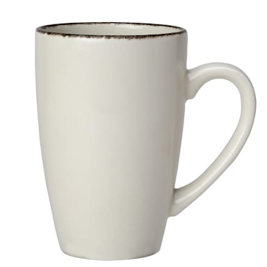 Steelite 17560592 Charcoal Dapple 10 Oz. Quench Mug