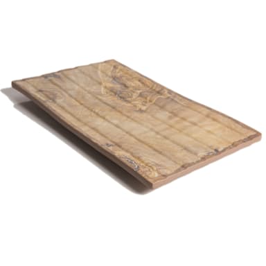 Cheforward 15004073036 Wood Grain Transform 13-2/4" x 8-1/4" Tray