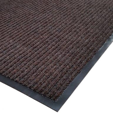 Cactus Mat 1485M-B46 Brown Needle Rib 4' x 6' Floor Mat