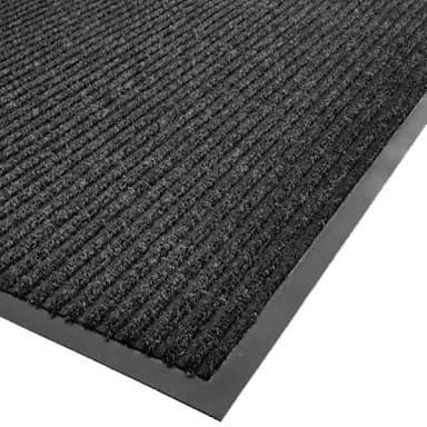 Cactus Mat 1485M-L46 Charcoal Needle Rib 4' x 6' Floor Mat