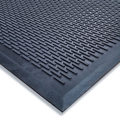 Cactus Mat 1625-35 Black Ridge Scraper 3' x 5' Floor Mat