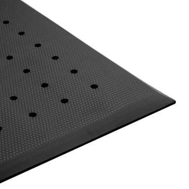 Cactus Mat 2200F-C3H Perforated Black Cloud 3' x 6' Floor Mat