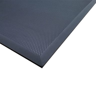 Cactus Mat 2200-38 Solid Black Cloud 3' x 8' Floor Mat