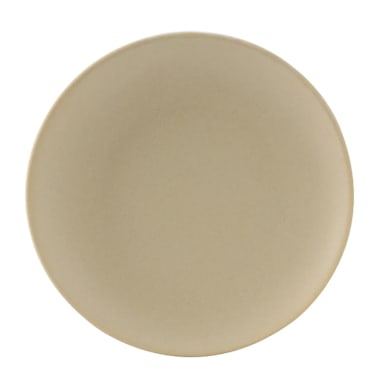 Tuxton VYA-064 Zion Matte Beige 6-1/2" Plate