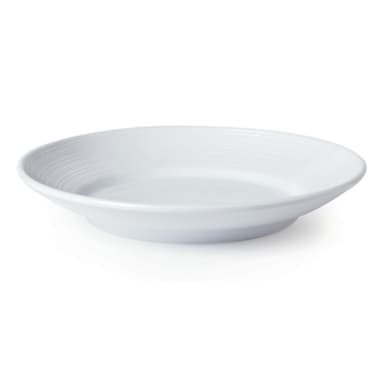 G.E.T. B-32-MN-W Minski White Tex Rim 1 Qt. Bowl - Dozen