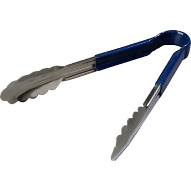 Carlisle 60756014 Blue Dura-Kool S/S 9-1/2" Utility Tong