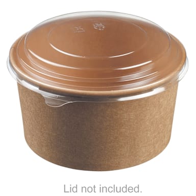 Solia ES31272C Kraft 44 Oz. Salad Bowl without Lid