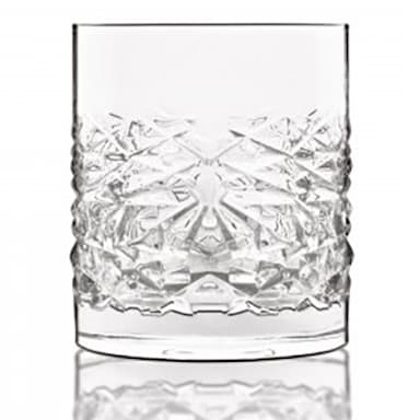 Luigi Bormioli LB1234601 Mixology Textures 12.8 Oz. DOF Glass