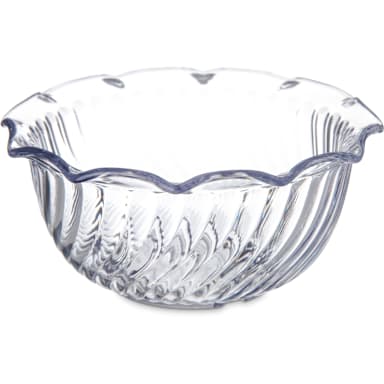 Carlisle 453507 Clear SAN 8 Ounce Tulip Dish