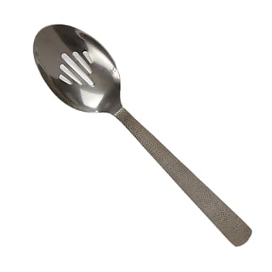 American Metalcraft BLHSS10 Black Hammered 10" Serving Spoon