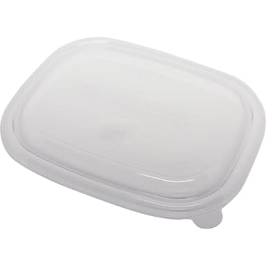 World Centric CTL-CS-3 Clear Lid for 20-48 Ounce Fiber Box