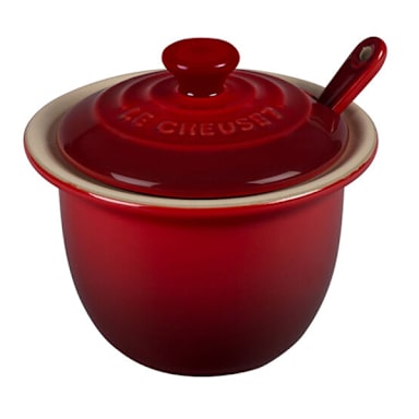 Le Creuset PG0080CBT-1067 Cerise 6-3/4 Ounce Condiment Pot - 4 / CS