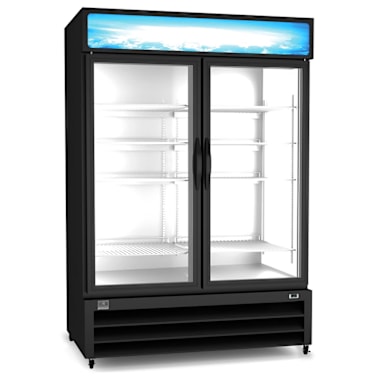 Kelvinator KCHGM48F 48 Cu Ft Glass Door Merchandiser Freezer