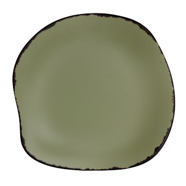 Delfin 7216DD028 Marisol Rustic Sage 11-1/2" Plate