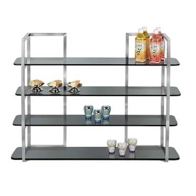 Eastern Tabletop ST1702L S/S Hi Rise 30.5" Tall Riser Stand