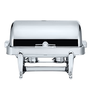 Worthy, Noble & Kent 5370S541 Roll Top/Vented S/S Rect 8.5 Qt. Chafer