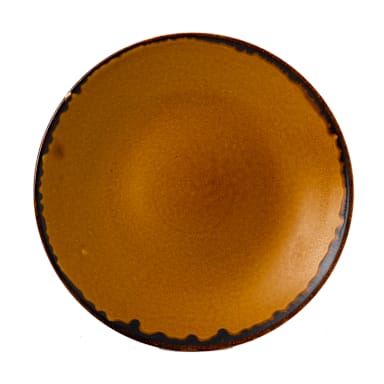 Dudson HB217 Harvest Brown 8-2/3" Plate