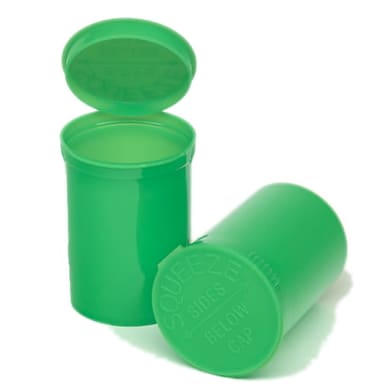 F & S Tool PHILIPS RX 30 Dram Lime Opaque Bottle