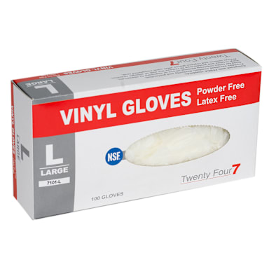 Large Vinyl Gloves for UJ C Hawk Only - 1000 / CS