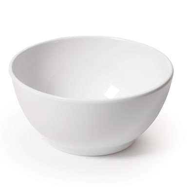 G.E.T. B-44-AW Settlement 10 Ounce White Soup/Salad Bowl - Dozen