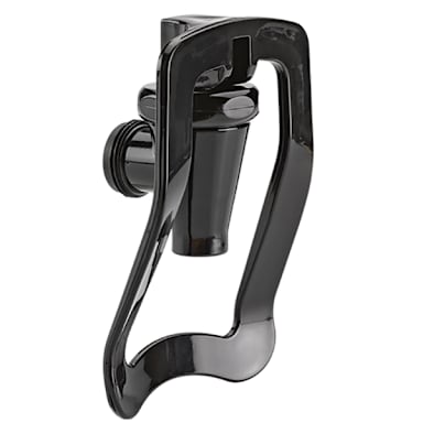Service Ideas ITSPIGHFV2 Black Hands Free Spigot for Iced Tea Urn