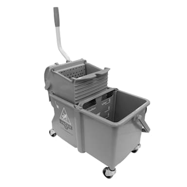 Unger COMSG Gray 15L SmartColor Mop Bucket/Wringer Combo