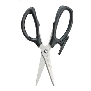 Mercer Culinary M14805 8" Kitchen Shears with Black Handle