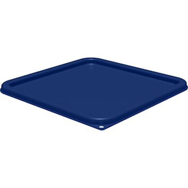 Carlisle 1197260 Squares Blue Lid for 12-18-22 Quart Container