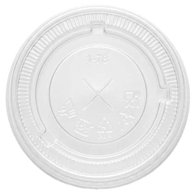 Darling Foodservice Flat Lid w/ Straw Slot f/ 8-10 Oz Cup - 1000 / CS