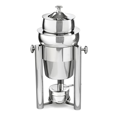 D.W. Haber DW02SWHSS S/S Tempo 2 Quart Hinged Marmite