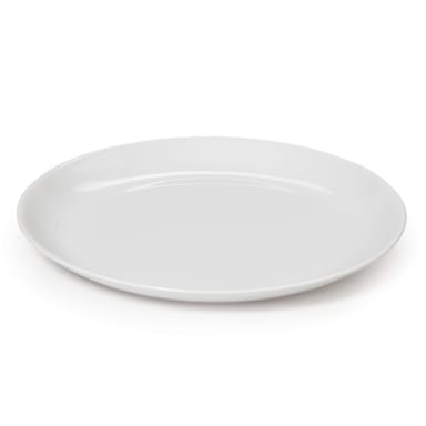 G.E.T. BF-1050-AW Settlement White 10.5" Coupe Dinner Plate - Dozen