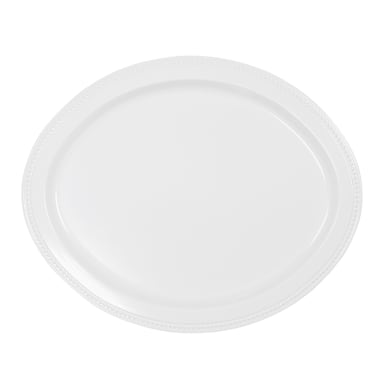 Elite Global Solutions M17OV-NW Venetian Melamine Large Oval Platter