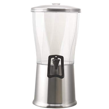 Service Ideas CBDRT3SSHF Brushed Hands-Free Round 3 Gallon Dispenser