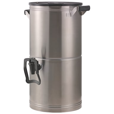 Service Ideas ITS5GPLHF S/S Hands-Free Round 5 Gallon Tea Urn