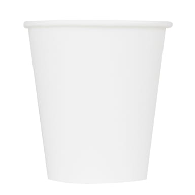 Darling Foodservice White Paper 10 Ounce Hot Cup - 1000 / CS