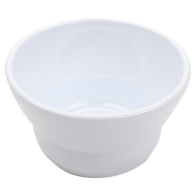 G.E.T. B-14-MN-W Minski White 16 Ounce Nappie Bowl - Dozen