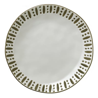 Libbey - Formerly World Tableware DULCET-1G Dulcet Gray 10" Plate