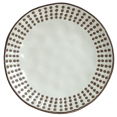 Libbey - Formerly World Tableware DULCET-2G Dulcet Gray 8" Plate